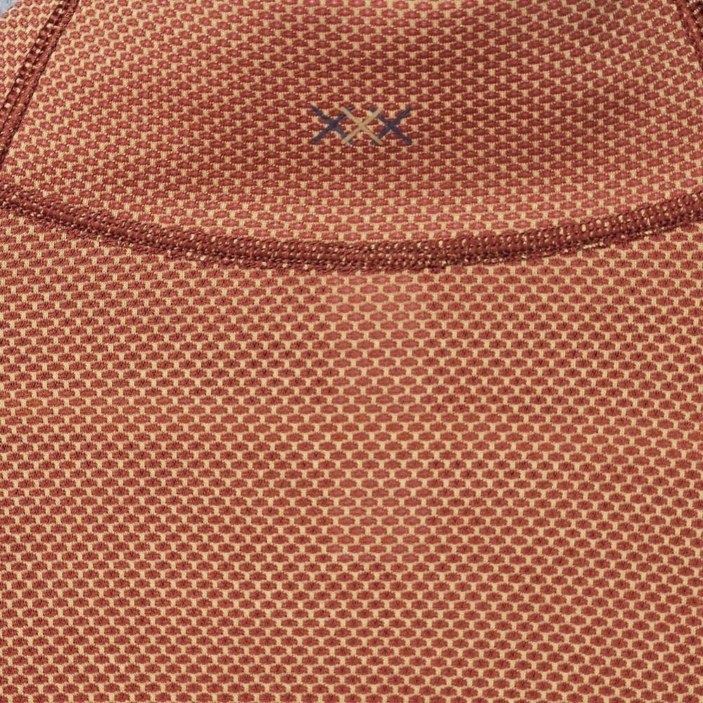 Rhone Glacier 1/4 Zip Pullover Brandy Red Mesh Long Sleeve XXL NWT $118 - Picture 8 of 11